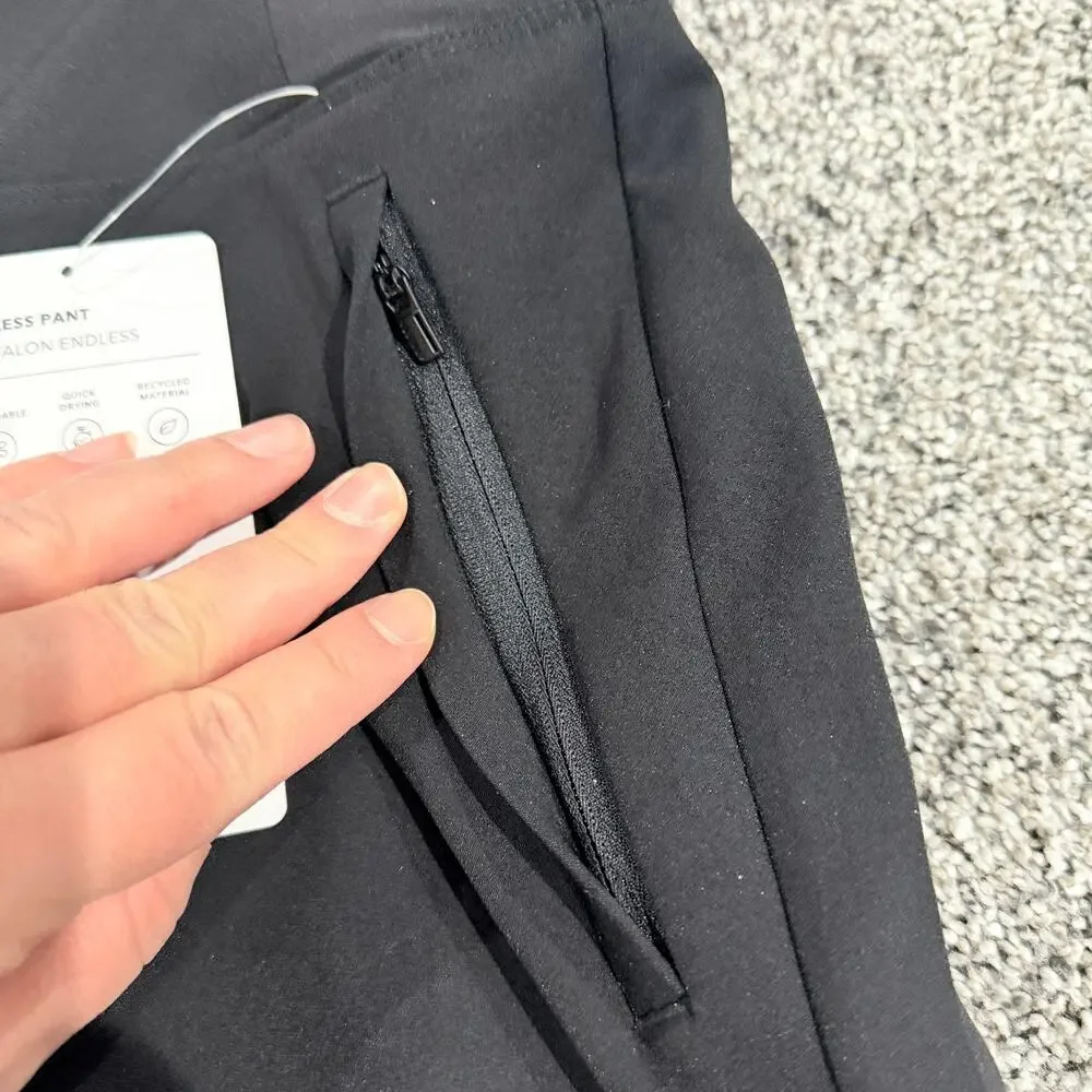 ATHLETA Black Endless High Rise Pant, New with tags, Size 14, Stretchy - Picture 6 of 10